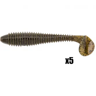 Keitech FAT Swing Impact 4,8 Inch Green Pumpkin Pepper