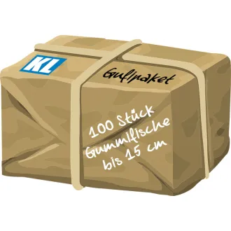 KL Angelsport Vereinspaket 100 Gummifische