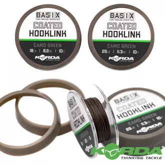 Korda Basix Coated Hooklink 10 m 25 lb