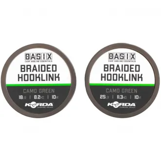 Korda Basix Braided Hooklink 10 m 18 lb