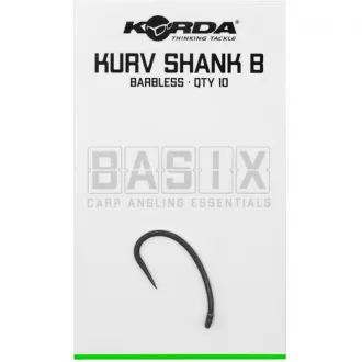 Korda Basix Kurv Barbless - Size: 2