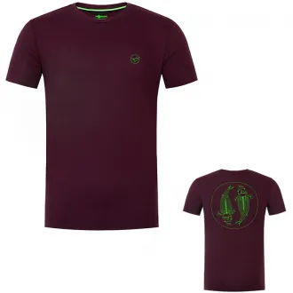 Korda Mandala Tee Burgundy