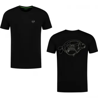 Korda One Liner Tee Black