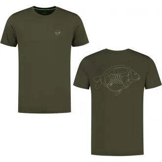 Korda One Liner Tee Olive