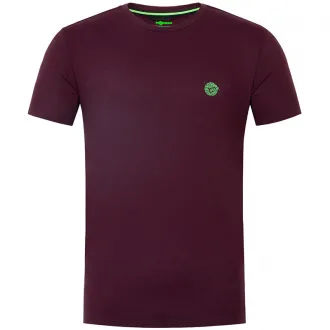 Korda Birdsnest Tee Burgundy M
