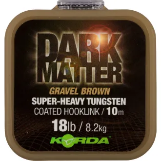 Korda Dark Matter Tungsten Coated Braid Brown 10 m 18 lb