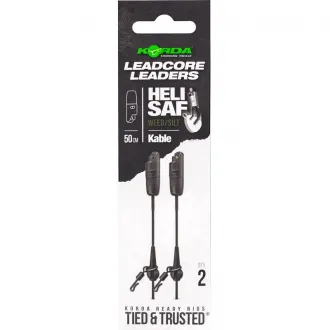 Korda Kable Leadcore Leader Heli Safe Weed 50 cm