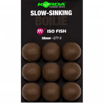 Korda Slow Sinking Boilie ISO Fish 18 mm