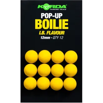 Korda Pop Up Boilie IB Yellow 12 mm