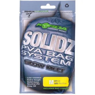 Korda Solidz Slow Melt PVA Bags M