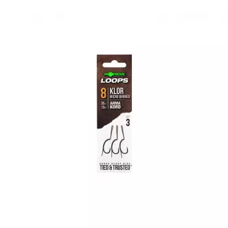 Korda Loop Rigs Klor Size 8 30 lb