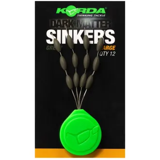 Korda Dark Matter Sinkers Large Weedy Green