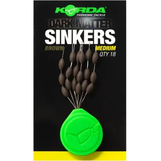 Korda Dark Matter Sinkers Medium Gravel Brown