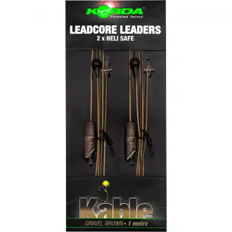 Korda Leadcore Leader Heli Safe Gravel 1m