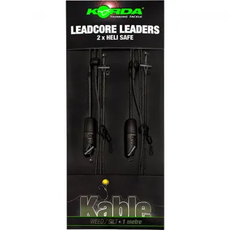 Korda Leadcore Leader Heli Safe Weed 1m