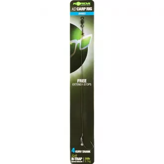Korda N-Trap KD Carp Rig Kurv Shank Size 8