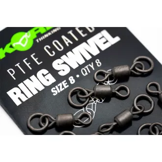 Korda PTFE Ring Swivel Size 8