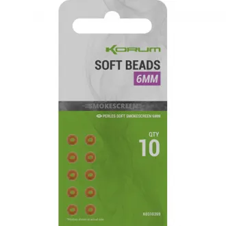 Korum Smokescreen Soft Beads 6 mm