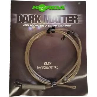 Korda Dark Matter Helicopter Chod Leader - Clay