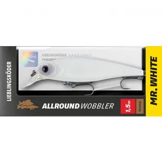 Lieblingsköder Allroundwobbler 75 mm Mr. White