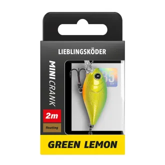 Lieblingsköder Mini Crank 035 F2 Green Lemon