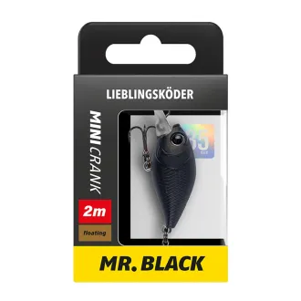 Lieblingsköder Mini Crank 035 F2 Mr. Black