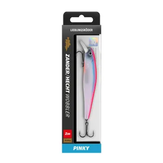 Lieblingsköder Zander/Hecht-Wobbler 100 F2 Pinky