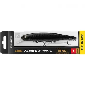 Lieblingsköder Zanderwobbler 125 F1 Mr. Black