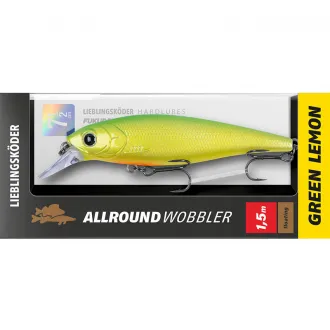 Lieblingsköder Allroundwobbler 75 mm Green Lemon