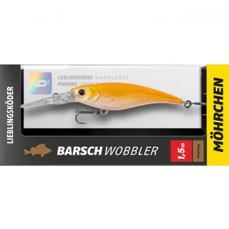 Lieblingsköder Barschwobbler 60 mm Möhrchen