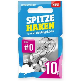 Lieblingsköder Spitze Haken #0 - 10 g