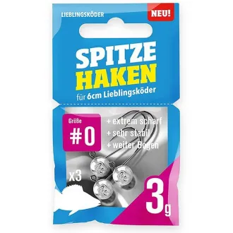 Lieblingsköder Spitze Haken #0 - 3 g