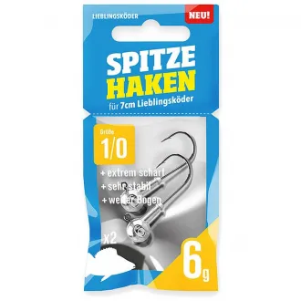 Lieblingsköder Spitze Haken 1/0 - 6 g
