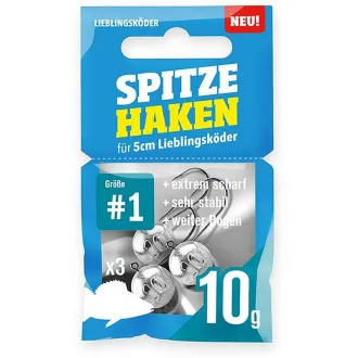 Lieblingsköder Spitze Haken #1 - 10 g