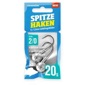Lieblingsköder Spitze Haken 2/0 - 20 g