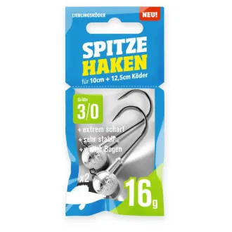 Lieblingsköder Spitze Haken 3/0 - 16 g
