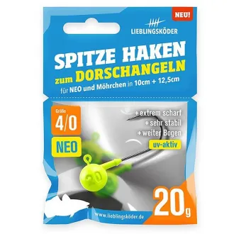 Lieblingsköder Spitze Haken 4/0 - 20 g NEO