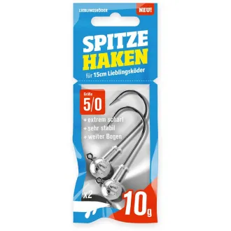 Lieblingsköder Spitze Haken 5/0 - 10 g