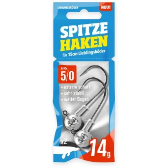 Lieblingsköder Spitze Haken 5/0 - 14 g