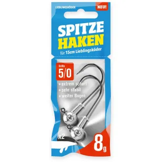 Lieblingsköder Spitze Haken 5/0 - 8 g