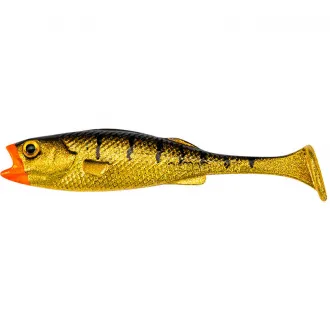 #LMAB KØFI (KÖFI) Perch Shad 7 cm Gold Tiger