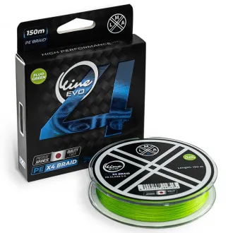 #LMAB O-Line EVO PE X4 Fluo Green 150 m 0,10 mm 4,0 kg