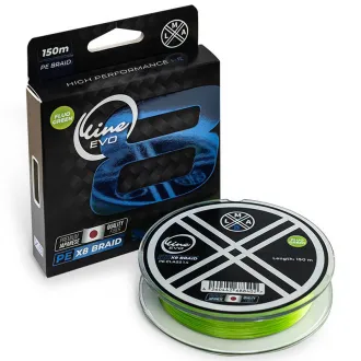 #LMAB O-Line EVO PE X8 Fluo Green 150 m 0,10 mm 6,4 kg