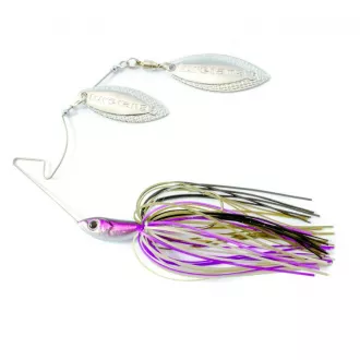 Lurefans F10 Spinnerbait Purple Shiner #112