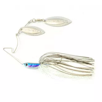 Lurefans F10 Spinnerbait Crystal Wakasagi #99
