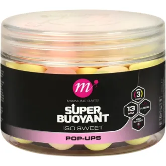 Mainline Baits Super Buoyant Pop-Ups Pink Yellow White ISO Sweet 13 mm