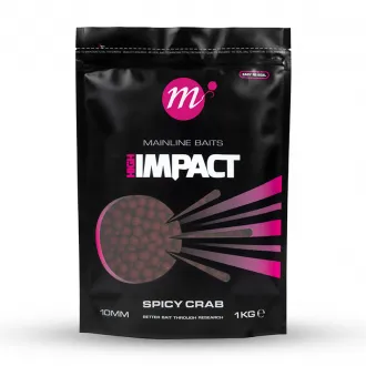 Mainline Baits High Impact Shelf Life Boilies Spicy Crab 1 kg 10 mm
