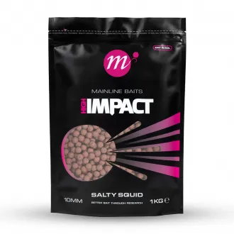 Mainline Baits High Impact Shelf Life Boilies Salty Squid 1 kg 10 mm