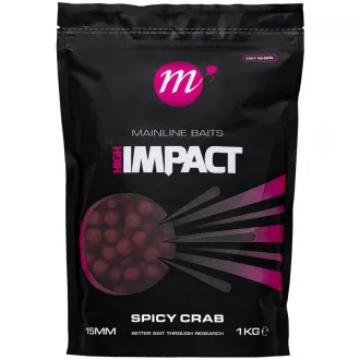 Mainline Baits Hi Impact Boilies Spicy Crab 1 kg 15 mm