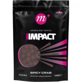 Mainline Baits Hi Impact Boilies Spicy Crab 1 kg 20 mm